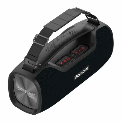 Caixa De Som Bomberbass Portátil, Bluetooth, 50W RMS