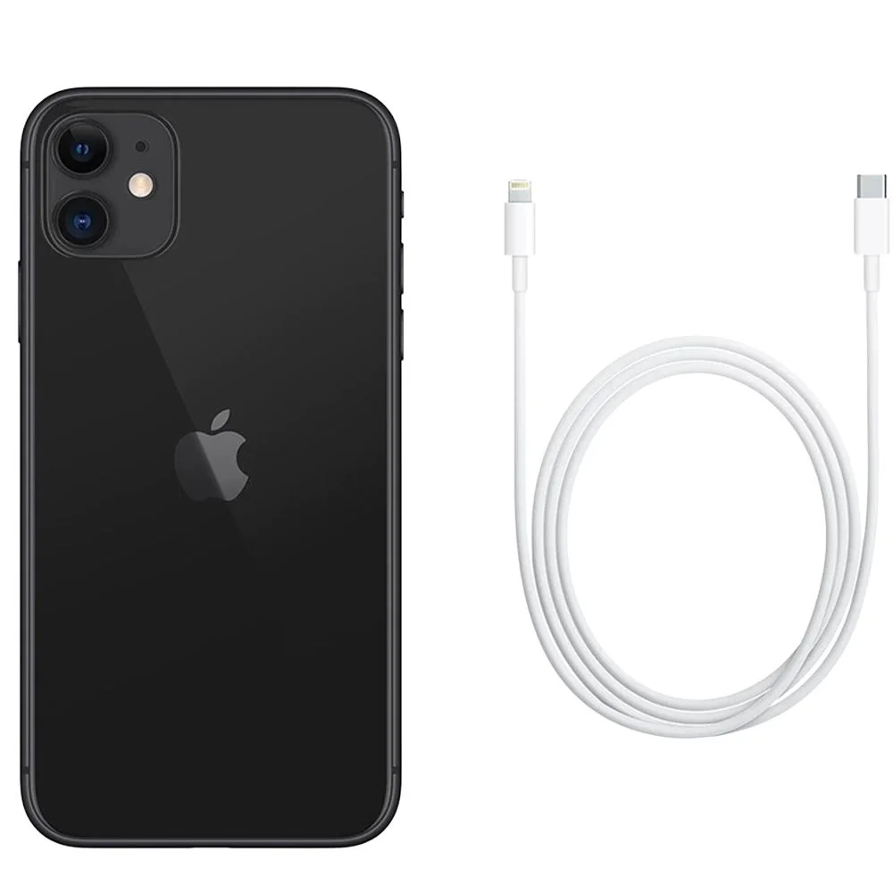 Apple iPhone 11 ブラック 本体　128GB Apple iPhone 11 (128 GB) - Preto - Aceitável (Recondicionado