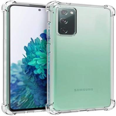 Capa Anti Shock Samsung Galaxy S20fe +pelicula De Vidro 3d - Transparente |  KaBuM!