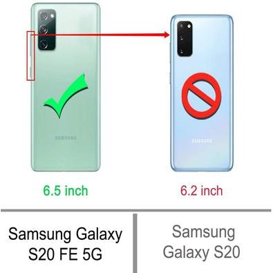 Capa Anti Shock Samsung Galaxy S20fe +pelicula De Vidro 3d - Transparente |  KaBuM!
