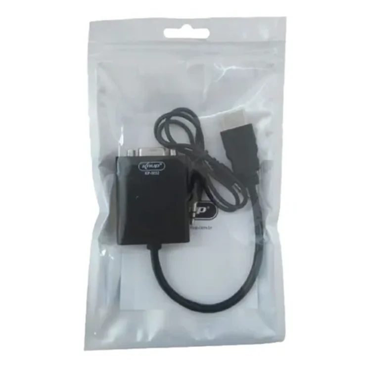 Imagem 2 de 5 do produto Cabo Adaptador Conversor HDMI X VGA Knup - KP-5032