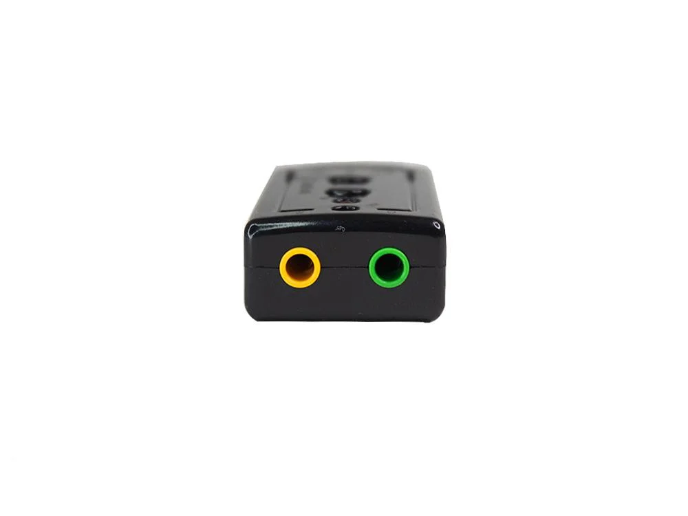 Imagem 2 de 5 do produto Adaptador Para Placa De Som Knup Hb-t64 Usb Com Led Controle De Volume