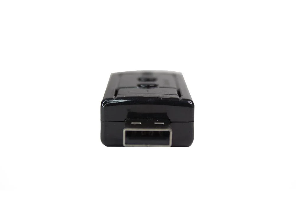 Imagem 3 de 5 do produto Adaptador Para Placa De Som Knup Hb-t64 Usb Com Led Controle De Volume