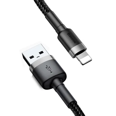Cabo Carregador Lightning Para Iphone 7, 8, 11, Baseus