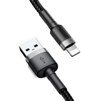 Cabo Carregador Lightning Para Iphone 7, 8, 11, Baseus