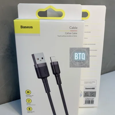 Cabo Carregador Lightning Para Iphone 7 8 11, Baseus, 2 Metros — foto 5