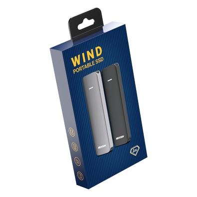 Crie na velocidade da vida. O SSD portátil da série Wind da HIKVISION aproveita nossa tecnologia 3D NAND para oferecer velocidades de transferência de