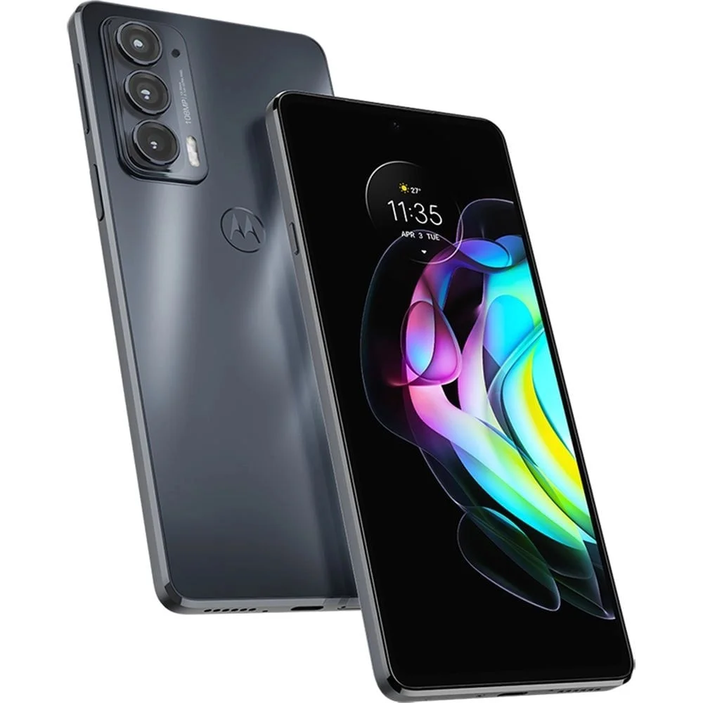 ちよさま　Motorola edge20 Moto Edge 20 Preto 128gb Câmera Tripla De KaBuM