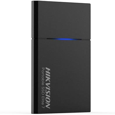 Elite 7 Portable Solid State (PSSD) é um produto seguro com função de criptografia, é caracterizado como estabilidade, confiabilidade, bom desempenho,