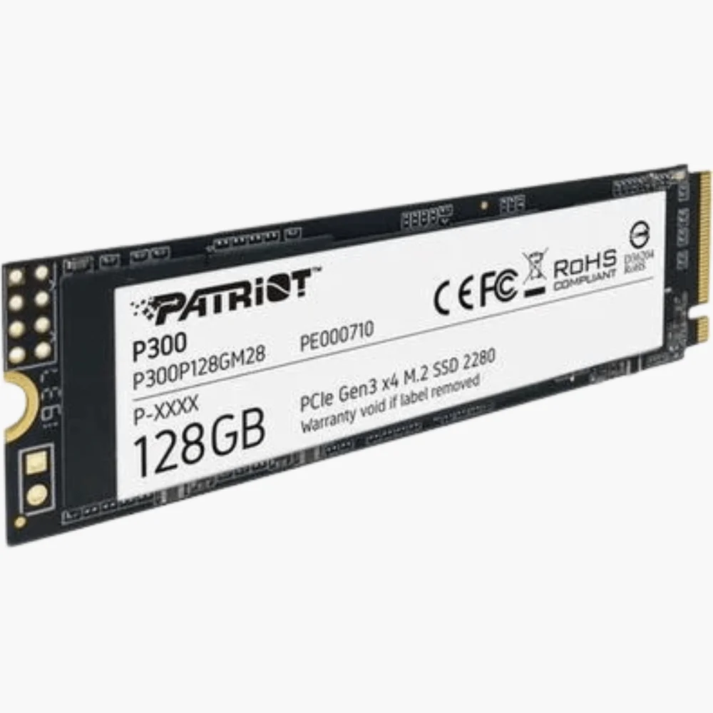 Imagem 5 de 5 do produto SSD, 128GB, Patriot, P300, M.2, 2280, NVME PCIE, GEN3 X4, P300P128GM28