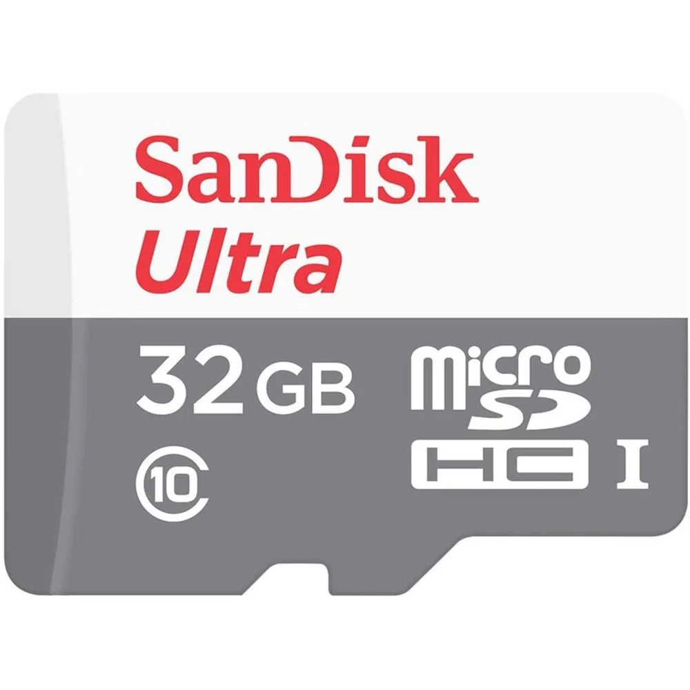Imagem 2 de 5 do produto Cartão De Memória Micro SD Sandisk Ultra 32GB, Classe 10, C/ Adaptador - Sdsqunr-032g-gn3ma