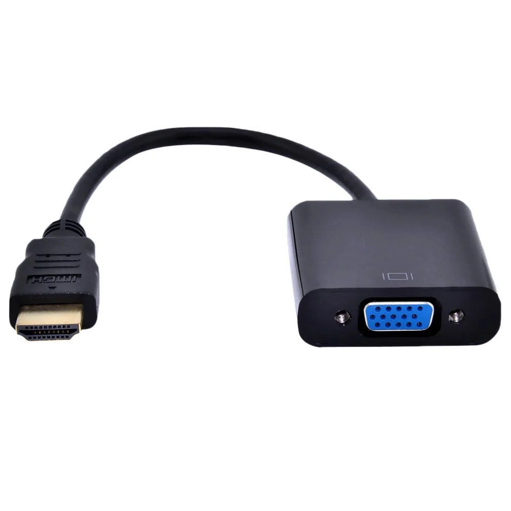 Conversor Adaptador HDMI Para VGA