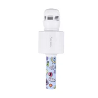 Microfone Karaoke Bluetooth Teen Star Mk300 Oex Branco