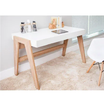 Escrivaninha Nori Cor Hanover Com Off White 1,20 Mt (larg) - 31465
