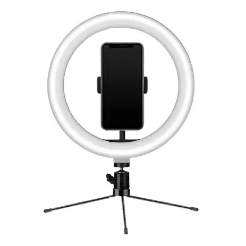 Imagem 3 de 3 do produto Ring Light com Tripé, Suporte para Celular, Mymax  Suporte Ring Light, Diâmetro 26Cm