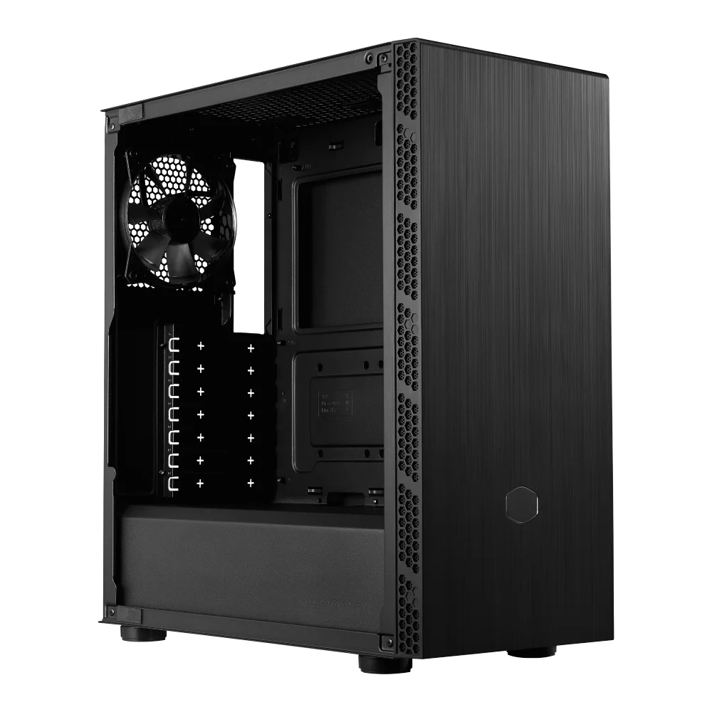 Gabinete Cooler Master Mb600l Mid tower, ATX, Lateral Em Vidro Temperado, Preto - Mb600l2-kgnn-s00