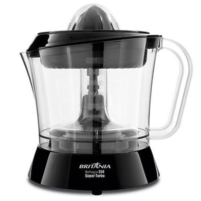 Espremedor de Frutas Britânia Bellagio BEF350P 35W 15L Preto 220VCaracterísticas do Produto:Modelo: Bellagio BEF350PMarca: BritâniaCor: PretoAltura: 2