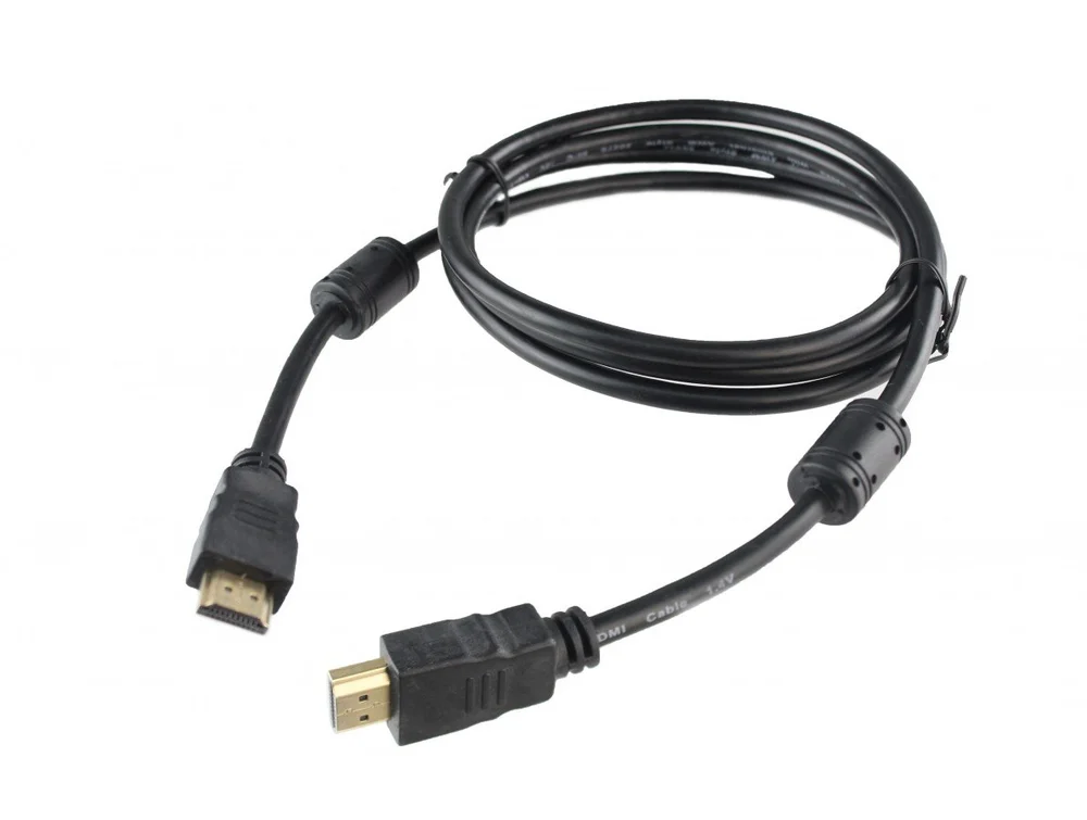 Imagem 3 de 3 do produto Cabo Hdmi 1.4 3d 4k Full Hd Ethernet Com Filtro 10 Metros Preto