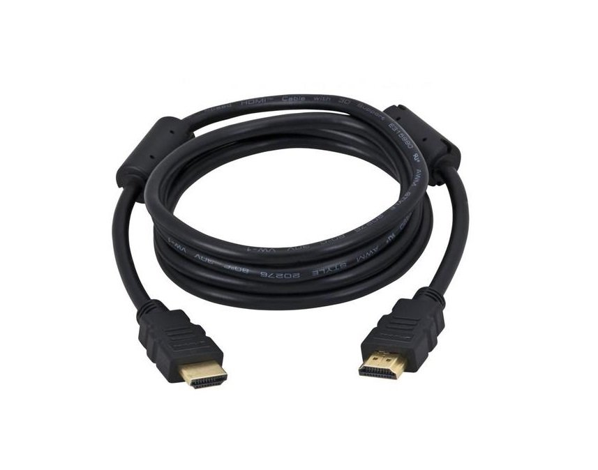 Cabo HDMI 1.4 Exbom, 3D 4K Full HD, Ethernet, Com Filtro, 15M, Preto