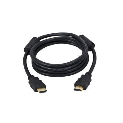 Cabo HDMI 1.4 Exbom, 3D 4K Full HD, Ethernet, Com Filtro, 15M, Preto