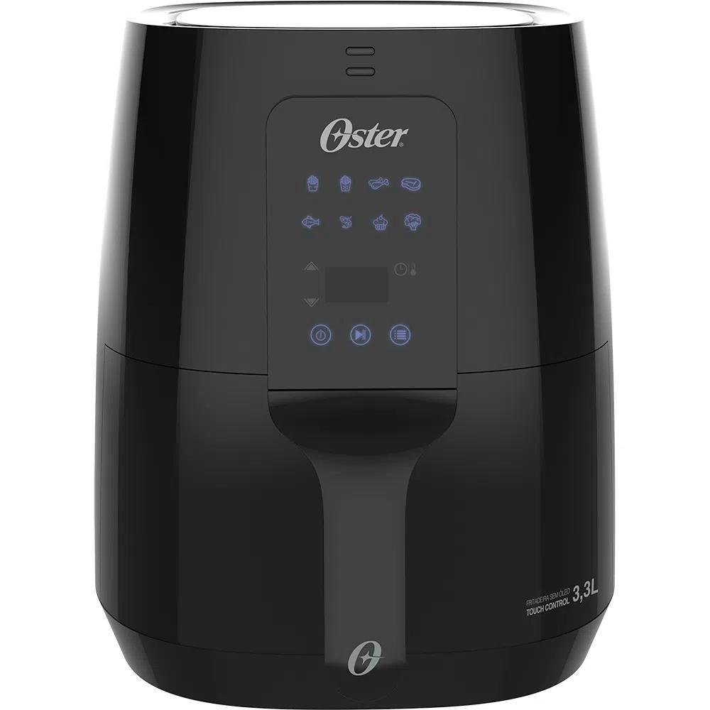 Fritadeira Elétrica Air Fryer, Digital Touch Oster Black KaBuM!