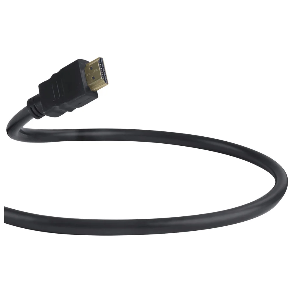 Imagem 3 de 5 do produto Cabo HDMI 2.0 4k Ultra HD 3D, Conexão Ethernet, Com 01 Conector 90o, 5 Metros - H2090-5