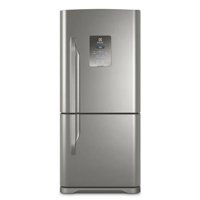 Geladeira/Refrigerador Frost Free Bottom Freezer 598 Litros Electrolux DB84X Inox Quando os gostos da família são diferentes, só uma geladeira bem esp