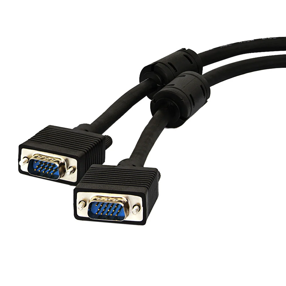 Cabo Monitor Vga Hd15m X Hd15m 2 Metros E Filtro