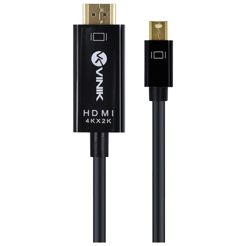 Cabo Mini Displayport Para HDMI 2.0 4k Ultra Hd 2 Metros - H20mdp-2