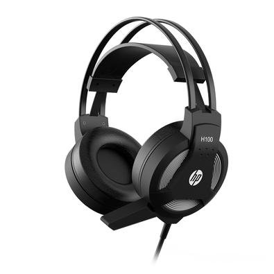 Desfrute de um som de alta qualidade com o headset gamer HP H100. O driver confortável, de 50mm, preza pela qualidade na reprodução do som, com nitide