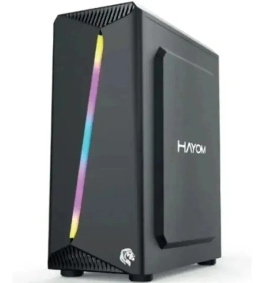 Imagem 2 de 5 do produto Gabinete Hayom Gamer Lateral Vidro Rgb Gb1700