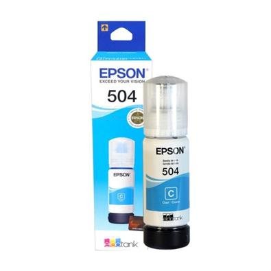 GARRAFA DE TINTA EPSON CIANO 70 ML - T504220-ALMuito mais Qualidade, Muito mais Durabilidade. As tintas Refil para Ecotank possuem a tecnologia Epson