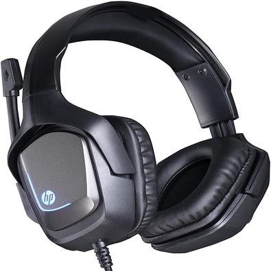 Headset Gamer HP H220GS, USB, Surround 7.1, Preto | KaBuM!