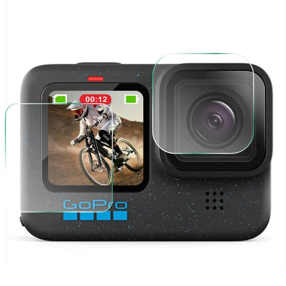 Película Funpro para GoPro Hero 11 / 10 / 9 Black em Vidro Temperado Película Funpro para GoPro Hero 11 / 10 / 9 Black em Vidro Temperado