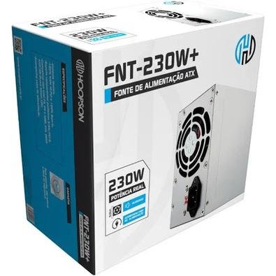 Fonte para computador com potencia de 230w Chave seletora de voltagem (115V e 230V)