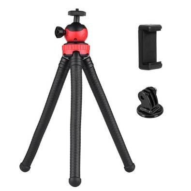 Tripé Para Gopro, Celular, E Câmeras Compactas, Octopus, Flexível