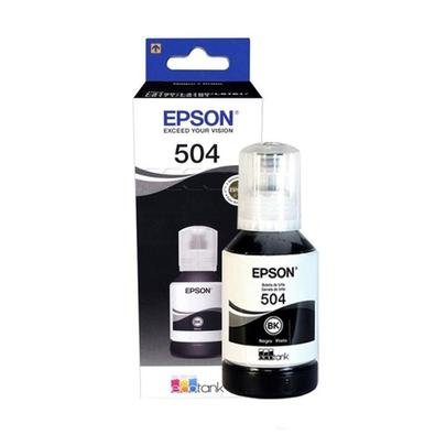 Refil de Tinta Epson 504 T504120-AL Preto (p/ impressoras L6171, L4150, L4160)Nossas tintas originais foram projetadas para funcionar especificamente