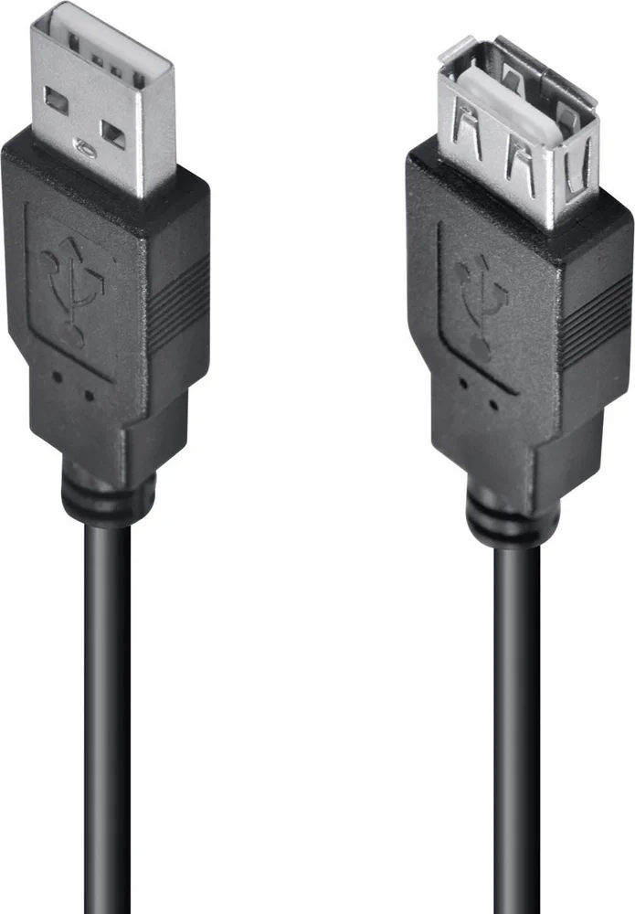 Imagem 2 de 3 do produto Cabo Usb A Macho X Usb A Femea 2.0 - 3m Extensor - Uamaf-3