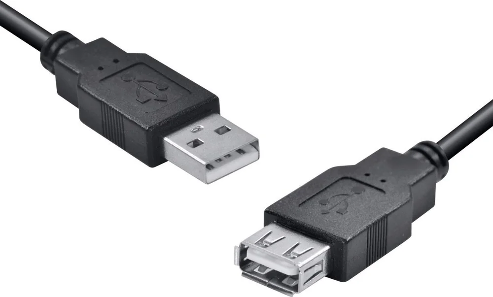 Imagem 3 de 3 do produto Cabo Usb A Macho X Usb A Femea 2.0 - 3m Extensor - Uamaf-3