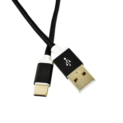 Cabo Usb Evus Fast Charge Type C 1.0m C-055 Gold Blister
