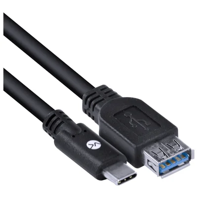 Cabo Usb Tipo C Para Extensor Usb A Femea V3.2 Gen1 5gbps 2 Metros - C32uaf-2