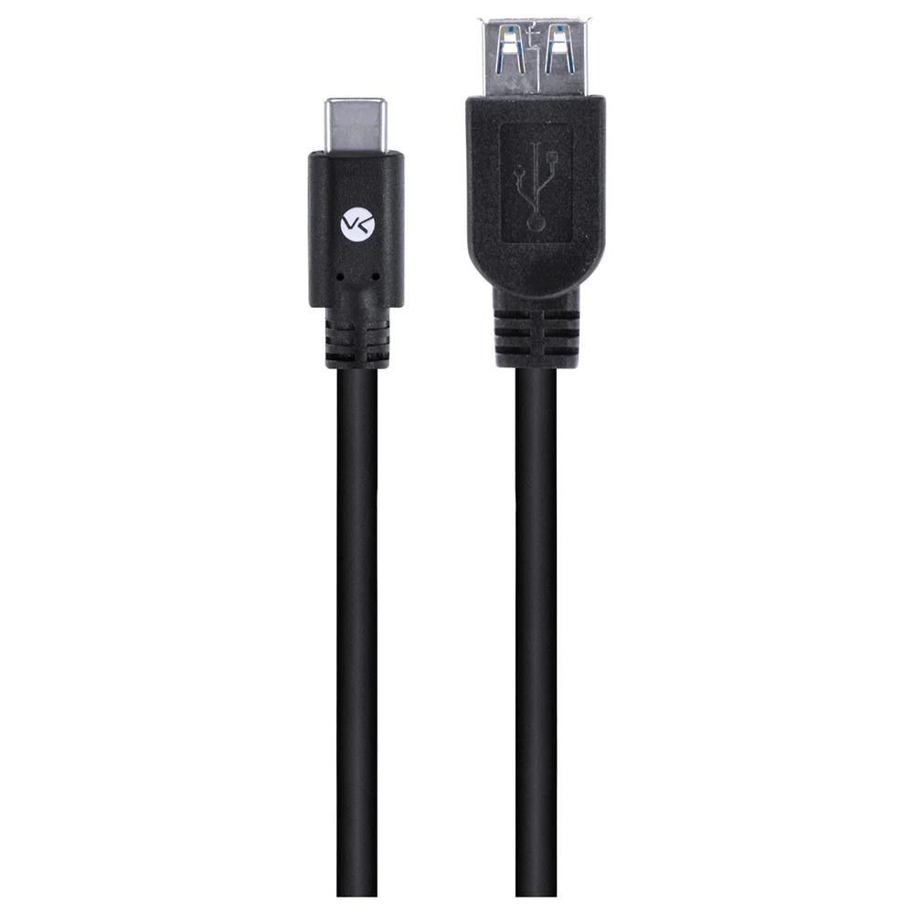 Imagem 2 de 5 do produto Cabo Usb Tipo C Para Extensor Usb A Femea V3.2 Gen1 5gbps 2 Metros - C32uaf-2