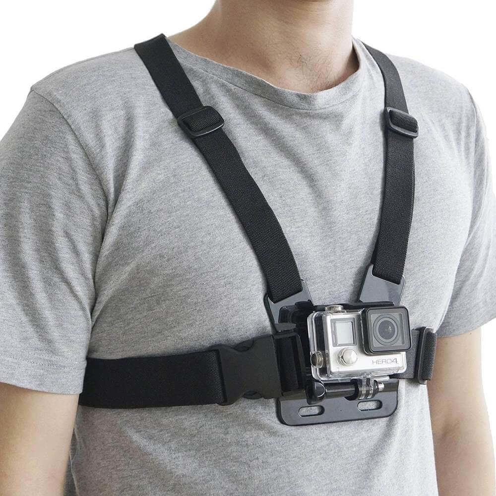 Suporte De Peito Para GoPro Câmeras Similares Suporte De Peito Para GoPro Câmeras Similares