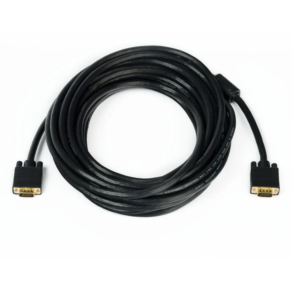 Cabo Monitor Plus Cable Vga / Svga C/ Filtro 5 Metros Cabo Monitor Plus Cable Vga / Svga C/ Filtro 5 Metros