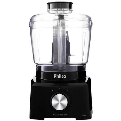 Processador de Alimentos Philco PH900 1 Vel + Pulsar 250W Preto - 220V Com o Processador de Alimentos Philco PH900 essa tarefa fica muito mais prática