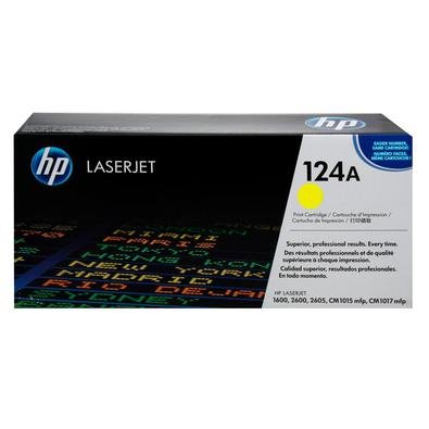 Características: - Marca: HP - Modelo: 124A - Cor: Amarelo O toner HP ColorSphere produz pretos nítidos e uma faixa dinâmica de cores vívidas e bril