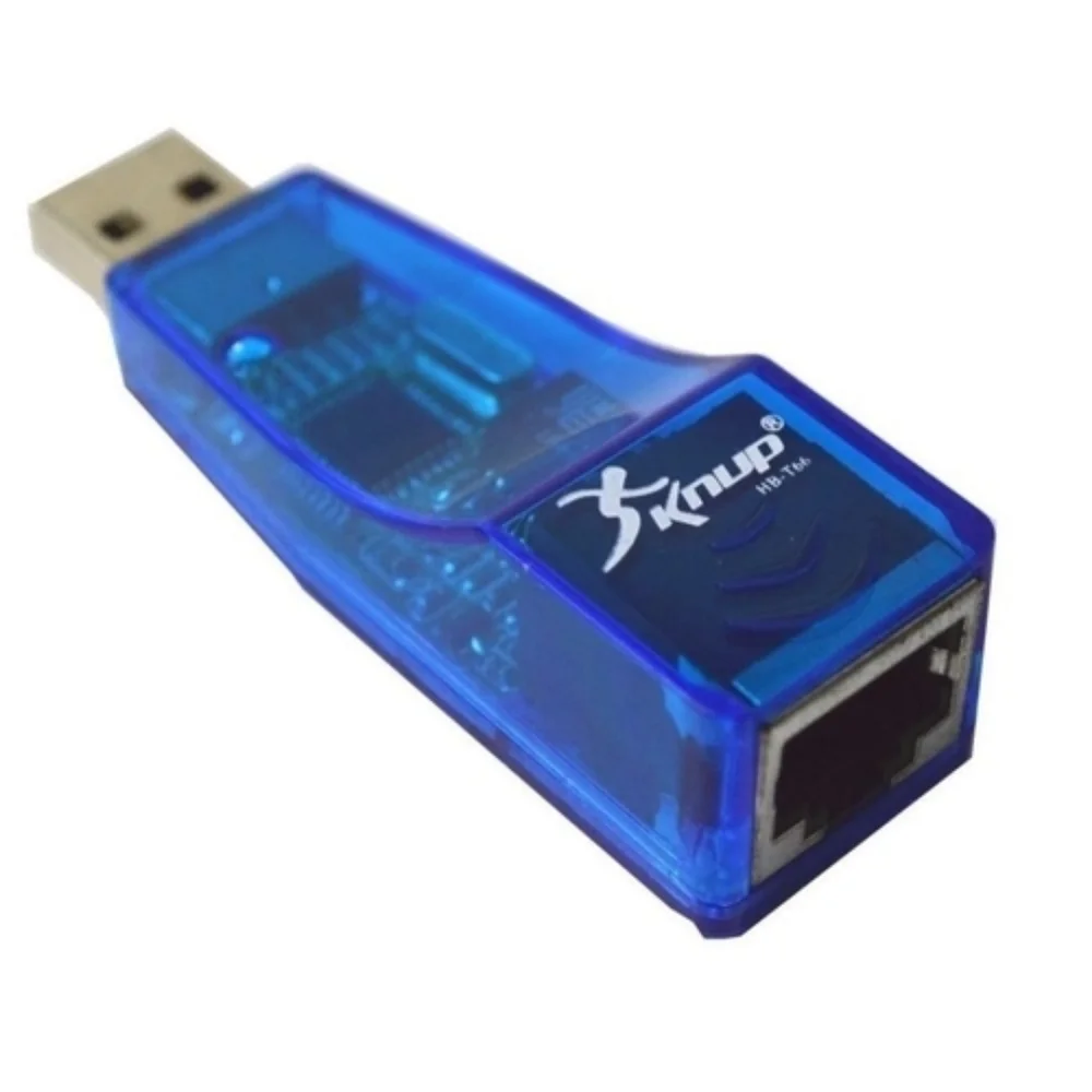 Imagem 3 de 5 do produto Adaptador De Rede Knup RJ-45, Sem Fio, 12 MB/s, Para USB - HB-T66