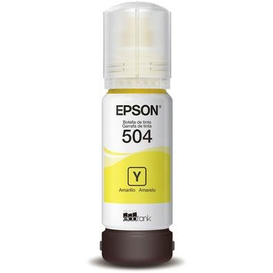Refil De Tinta Epson T504420 Amarelo