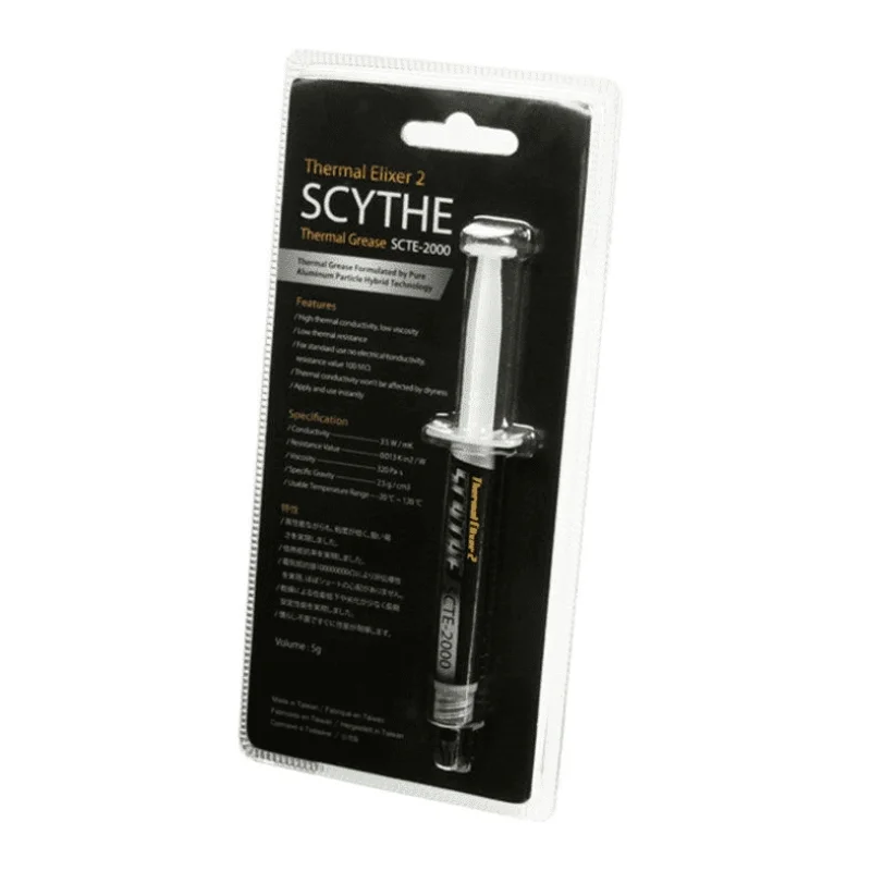 Imagem 3 de 4 do produto Pasta Térmica, Scythe, Thermal Elixer 2 - Seringa, 5g - SCTE-2000