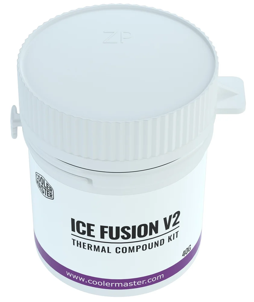 Pasta Térmica Cooler Master Icefusion, 40g, Cinza - Rg-icf-cwr3-gp